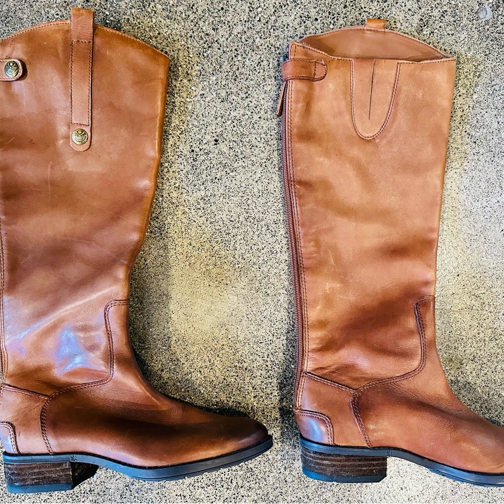 Sam Edelman Leather Riding Boots